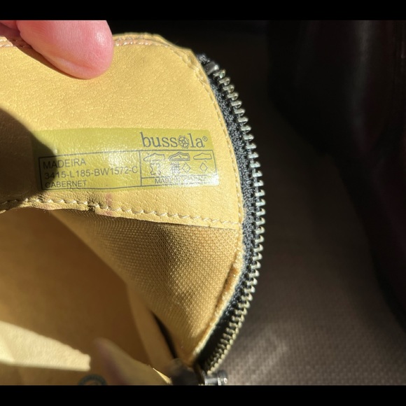 BRUSSOLA Madeira ankle boots in Cabernet. - Picture 6 of 7